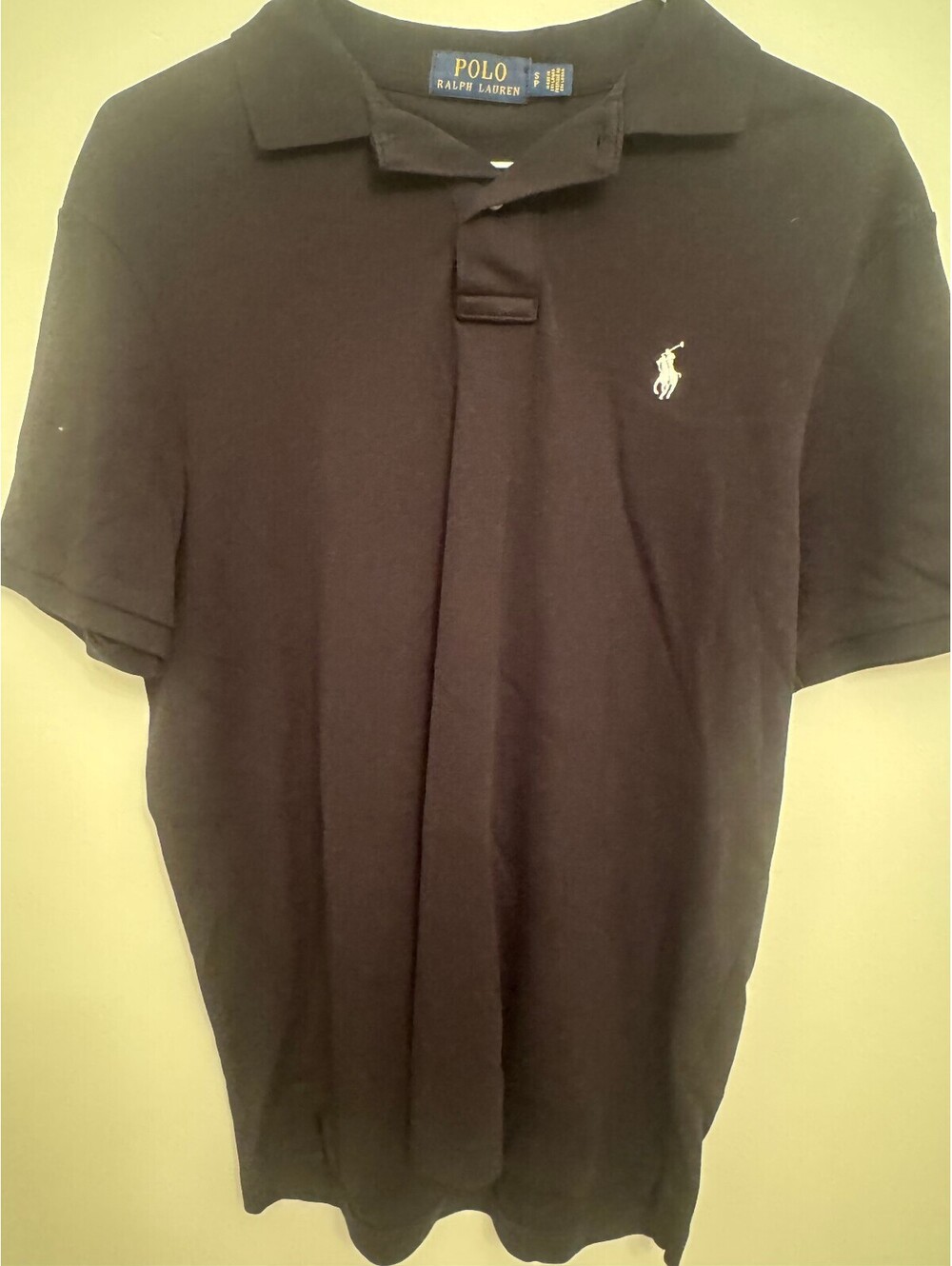 Polo Ralph Lauren black polo shirt
